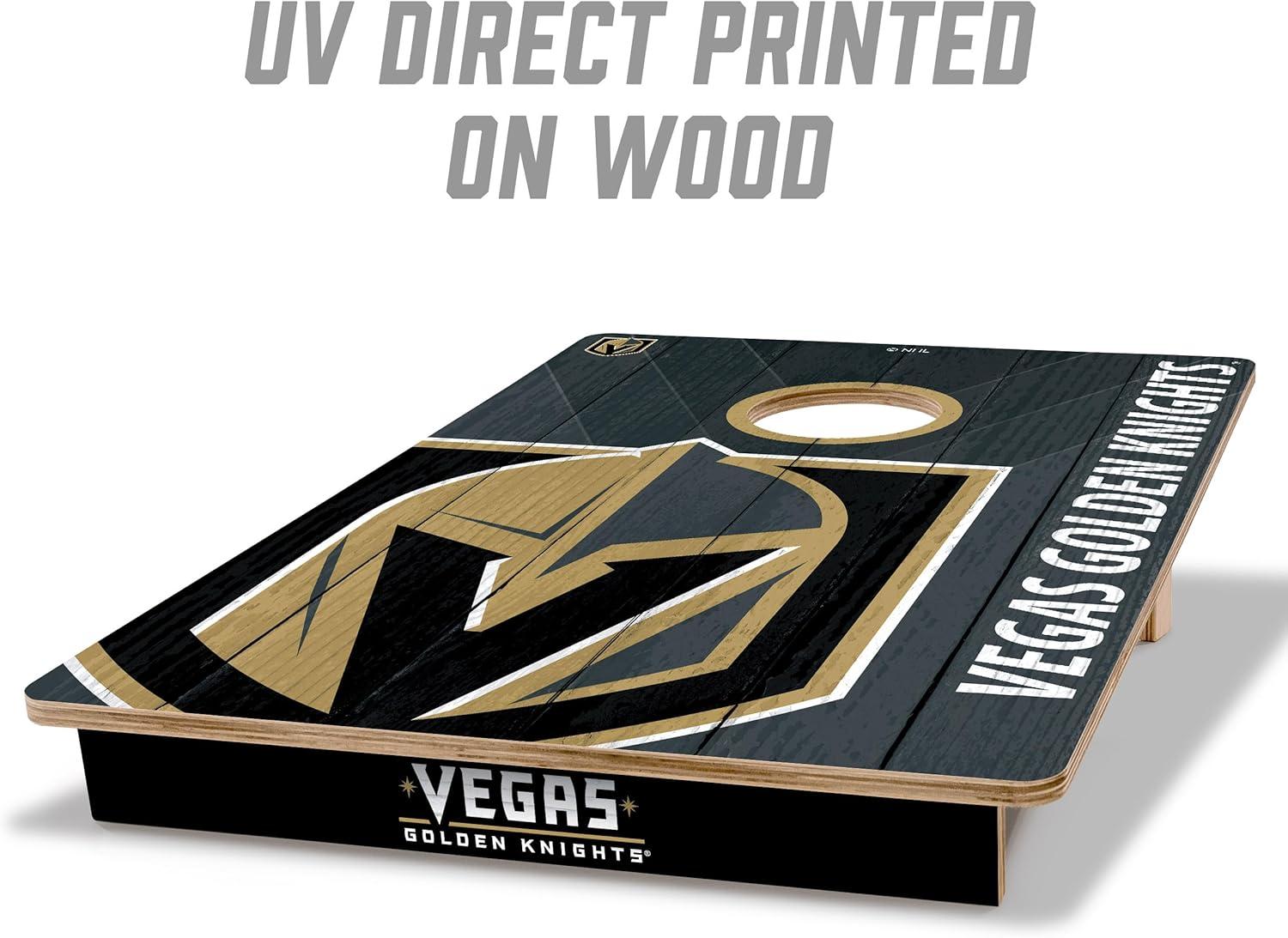 image:imageYouTheFan NCAA 2 x 3 Wood Cornhole GameVegas Golden Knights