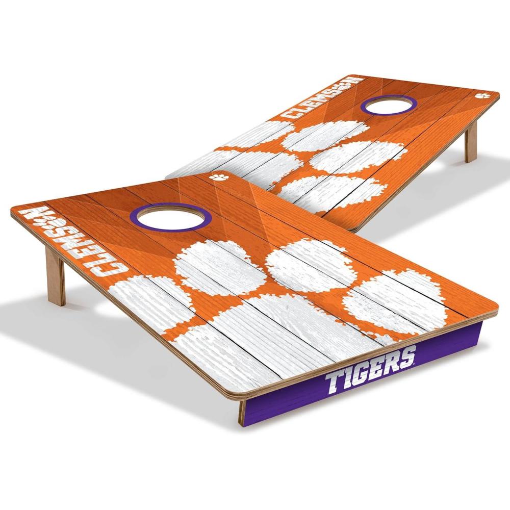 image:imageYouTheFan NCAA 2 x 3 Wood Cornhole GameClemson Tigers