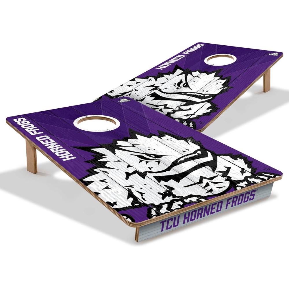 image:imageYouTheFan NCAA 2 x 3 Wood Cornhole GameTCU Horned Frogs