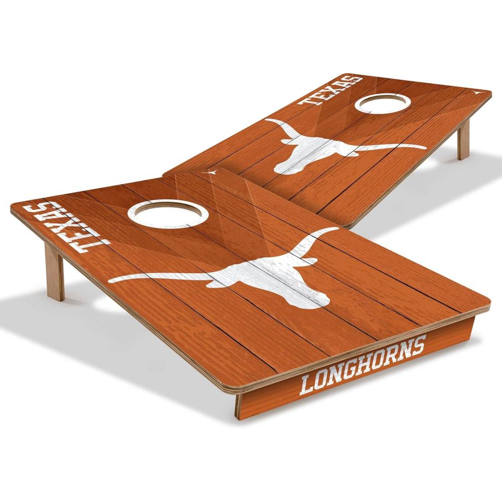 image:imageYouTheFan NCAA 2 x 3 Wood Cornhole GameTexas Longhorns