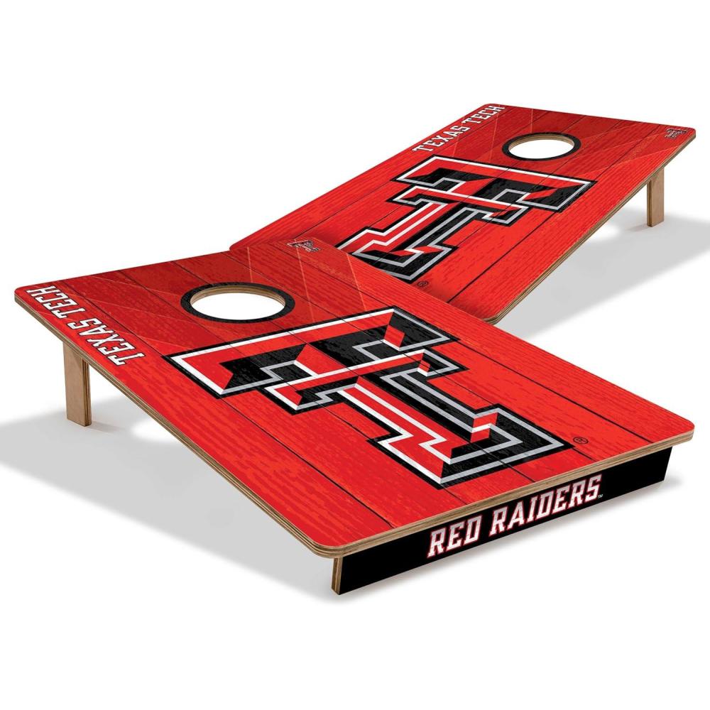 image:imageYouTheFan NCAA 2 x 3 Wood Cornhole GameTexas Tech Red Raiders