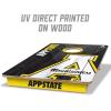 YouTheFan NCAA 2’ x 3’ Wood Cornhole Game(Appalachian State Mountaineers)