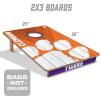 YouTheFan NCAA 2’ x 3’ Wood Cornhole Game(Clemson Tigers)
