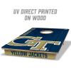 YouTheFan NCAA 2’ x 3’ Wood Cornhole Game(Georgia Tech Yellow Jackets)