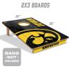 YouTheFan NCAA 2’ x 3’ Wood Cornhole Game(Iowa Hawkeyes)