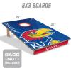 YouTheFan NCAA 2’ x 3’ Wood Cornhole Game(Kansas Jayhawks)