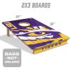 YouTheFan NCAA 2’ x 3’ Wood Cornhole Game(LSU Tigers)