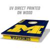 YouTheFan NCAA 2’ x 3’ Wood Cornhole Game(Michigan Wolverines)