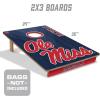 YouTheFan NCAA 2’ x 3’ Wood Cornhole Game(Mississippi Rebels)