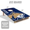 YouTheFan NCAA 2’ x 3’ Wood Cornhole Game(Montana State Bobcats)