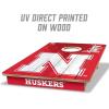 YouTheFan NCAA 2’ x 3’ Wood Cornhole Game(Nebraska Cornhuskers)