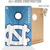 YouTheFan NCAA 2’ x 3’ Wood Cornhole Game(North Carolina Tar Heels)