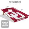 YouTheFan NCAA 2’ x 3’ Wood Cornhole Game(Oklahoma Sooners)