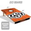 YouTheFan NCAA 2’ x 3’ Wood Cornhole Game(Oklahoma State Cowboys)