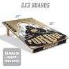YouTheFan NCAA 2’ x 3’ Wood Cornhole Game(Purdue Boilermakers)