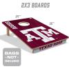 YouTheFan NCAA 2’ x 3’ Wood Cornhole Game(Texas A&M Aggies)