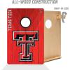 YouTheFan NCAA 2’ x 3’ Wood Cornhole Game(Texas Tech Red Raiders)
