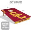 YouTheFan NCAA 2’ x 3’ Wood Cornhole Game(USC Trojans)