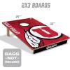 YouTheFan NCAA 2’ x 3’ Wood Cornhole Game(Utah Utes)