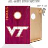 YouTheFan NCAA 2’ x 3’ Wood Cornhole Game(Virginia Tech Hokies)