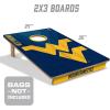 YouTheFan NCAA 2’ x 3’ Wood Cornhole Game(West Virginia Mountaineers)
