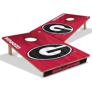 YouTheFan NCAA 2’ x 3’ Wood Cornhole Game(Georgia Bulldogs)
