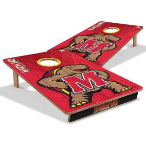 YouTheFan NCAA 2’ x 3’ Wood Cornhole Game(Maryland Terrapins)