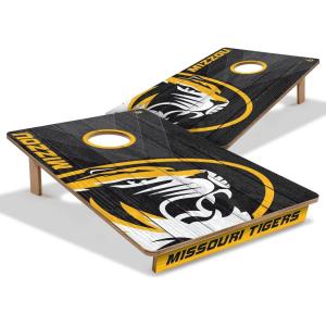 YouTheFan NCAA 2’ x 3’ Wood Cornhole Game(Missouri Tigers)