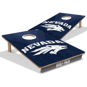 YouTheFan NCAA 2’ x 3’ Wood Cornhole Game(Nevada Wolf Pack)