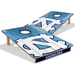 YouTheFan NCAA 2’ x 3’ Wood Cornhole Game(North Carolina Tar Heels)