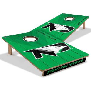 YouTheFan NCAA 2’ x 3’ Wood Cornhole Game(North Dakota Fighting Hawk)