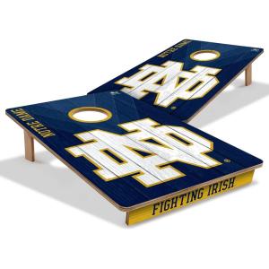 YouTheFan NCAA 2’ x 3’ Wood Cornhole Game(Notre Dame Fighting Irish)