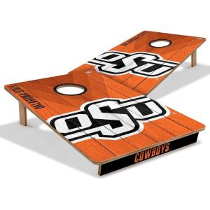 YouTheFan NCAA 2’ x 3’ Wood Cornhole Game(Oklahoma State Cowboys)
