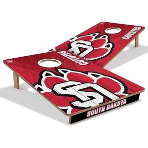 YouTheFan NCAA 2’ x 3’ Wood Cornhole Game(South Dakota Coyotes)