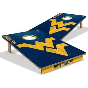 YouTheFan NCAA 2’ x 3’ Wood Cornhole Game(West Virginia Mountaineers)