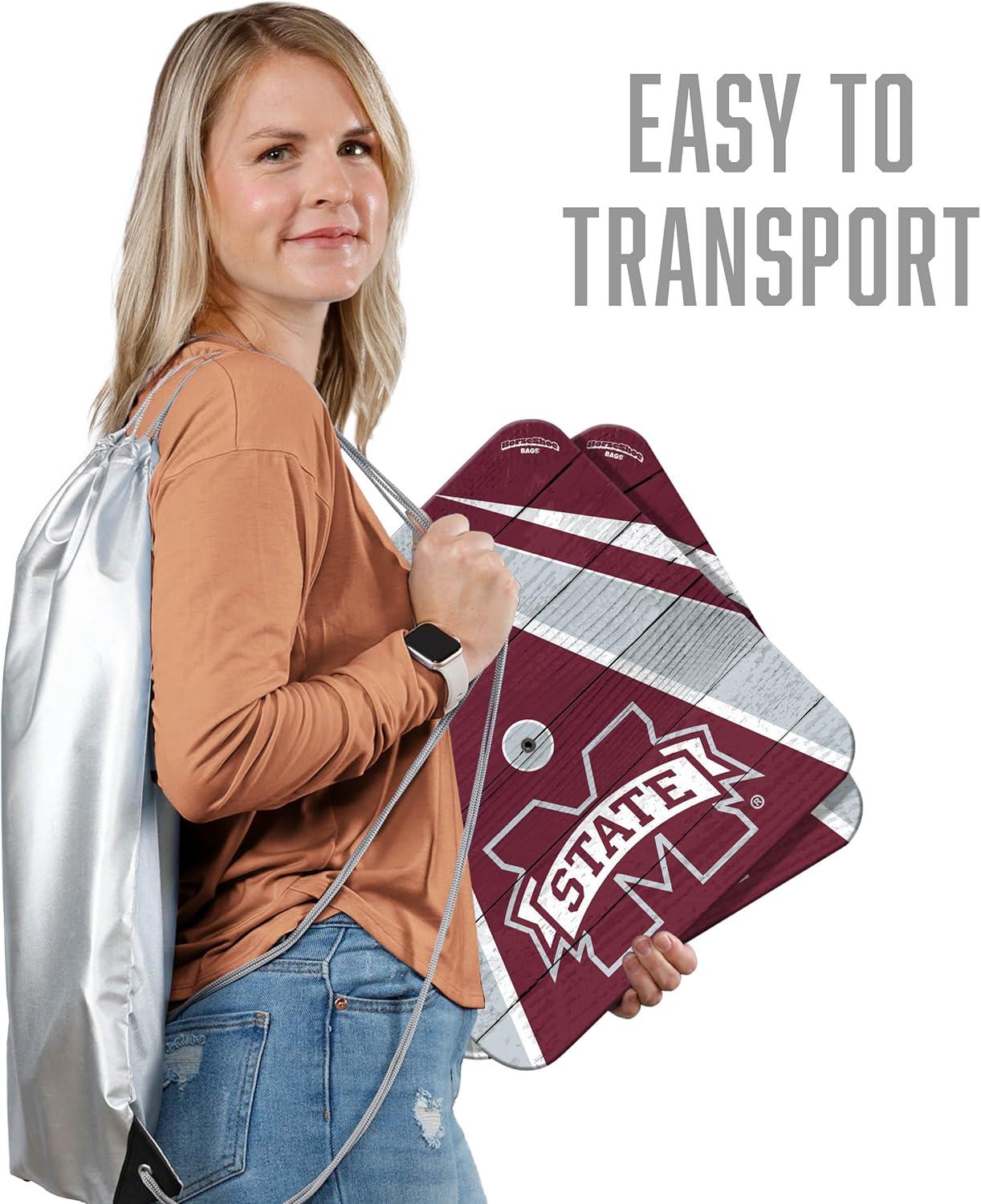 image:imageYouTheFan NCAA HorseShoe Bags GameMississippi St Bulldogs