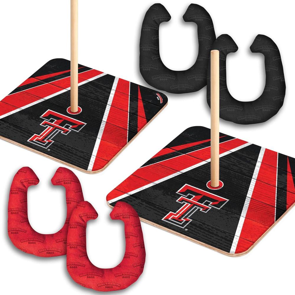 image:imageYouTheFan NCAA HorseShoe Bags GameTexas Tech Red Raiders