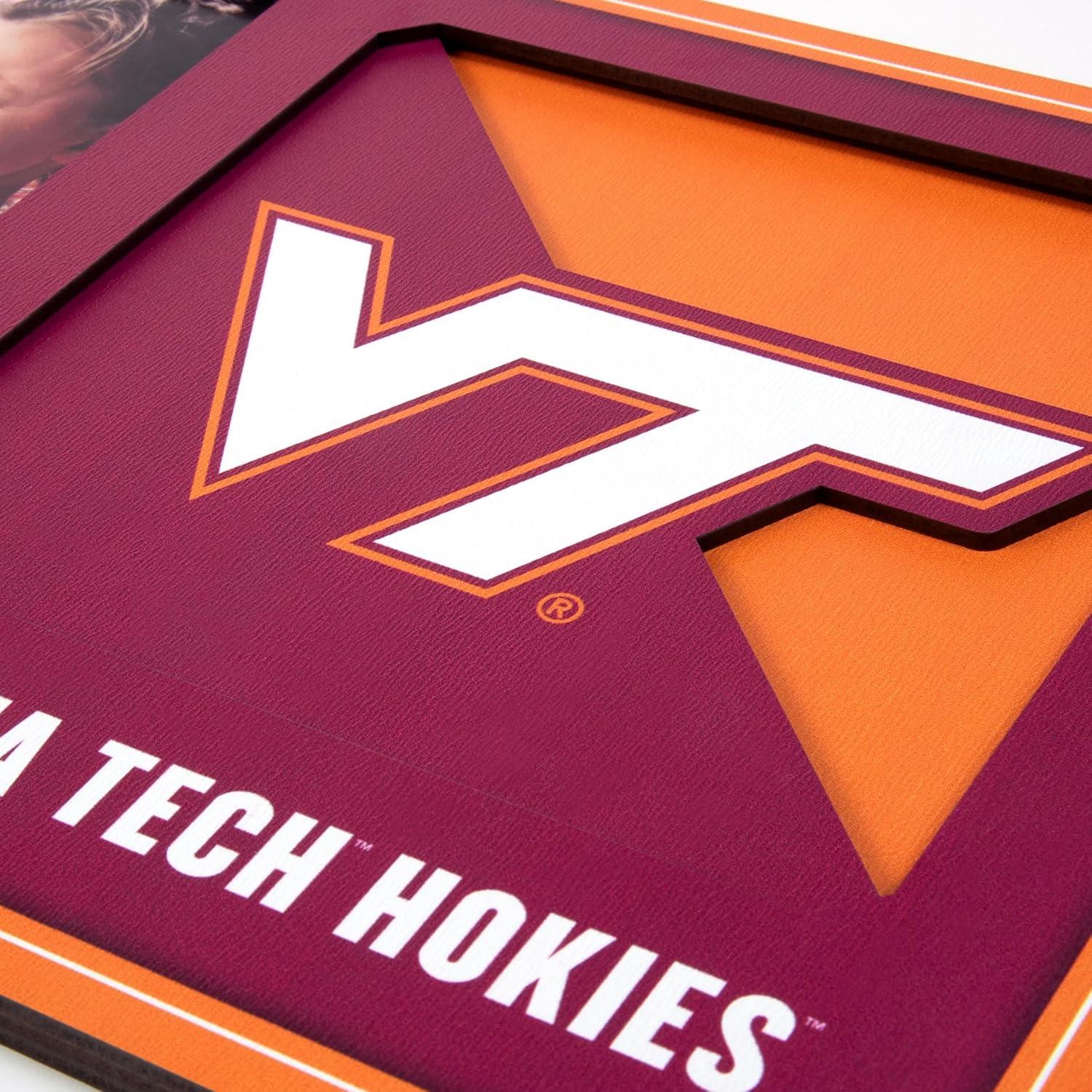 image:imageYouTheFan NCAA 3D Logo Picture FrameVirginia Tech Hokies