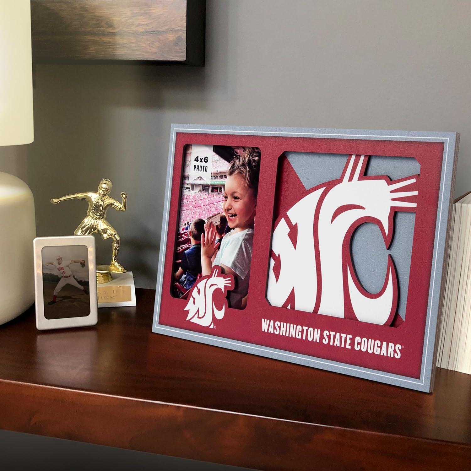 image:imageYouTheFan NCAA 3D Logo Picture FrameWashington State Cougars