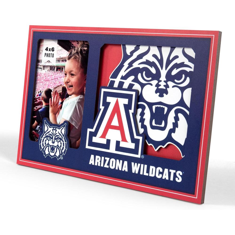 image:imageYouTheFan NCAA 3D Logo Picture FrameArizona Wildcats