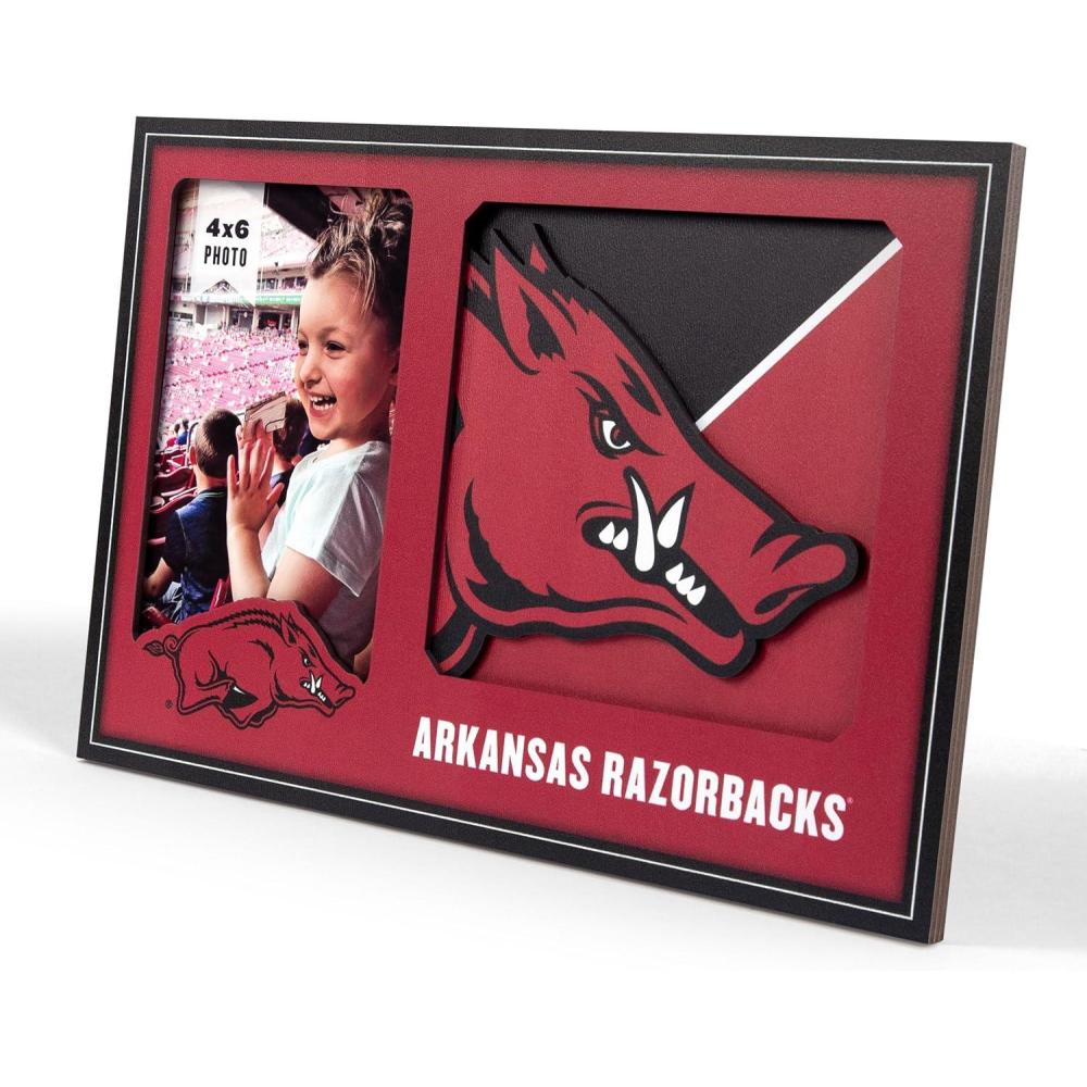 image:imageYouTheFan NCAA 3D Logo Picture FrameArkansas Razorbacks