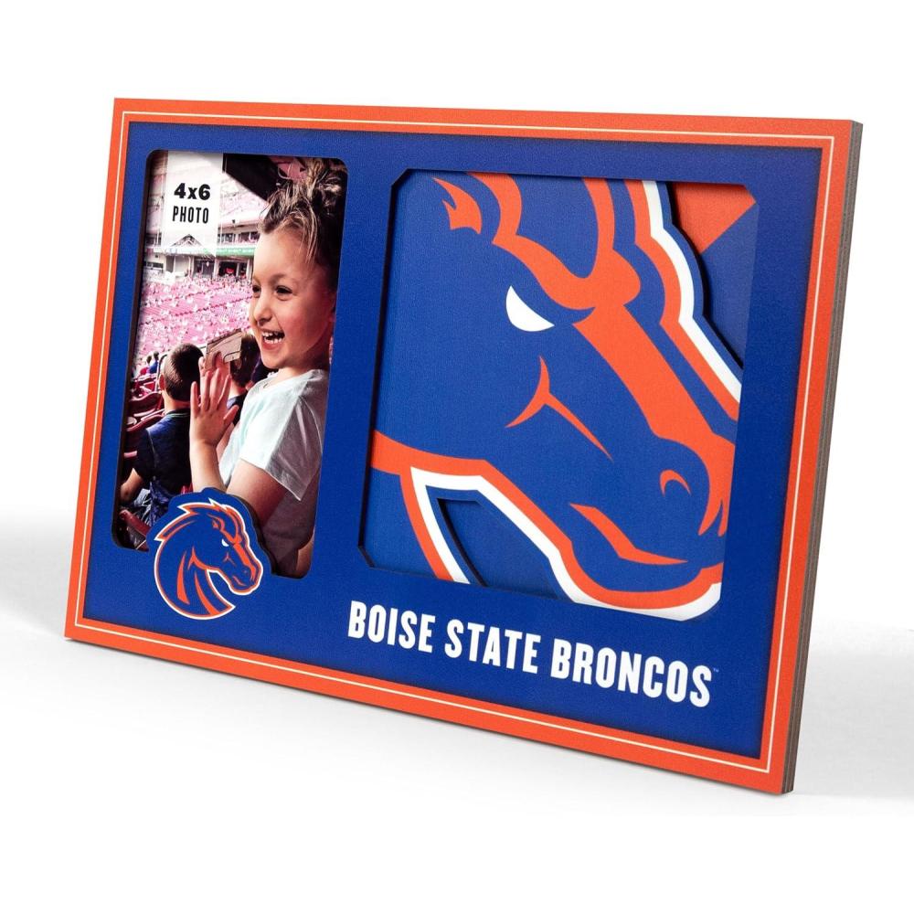 image:imageYouTheFan NCAA 3D Logo Picture FrameBoise State Broncos