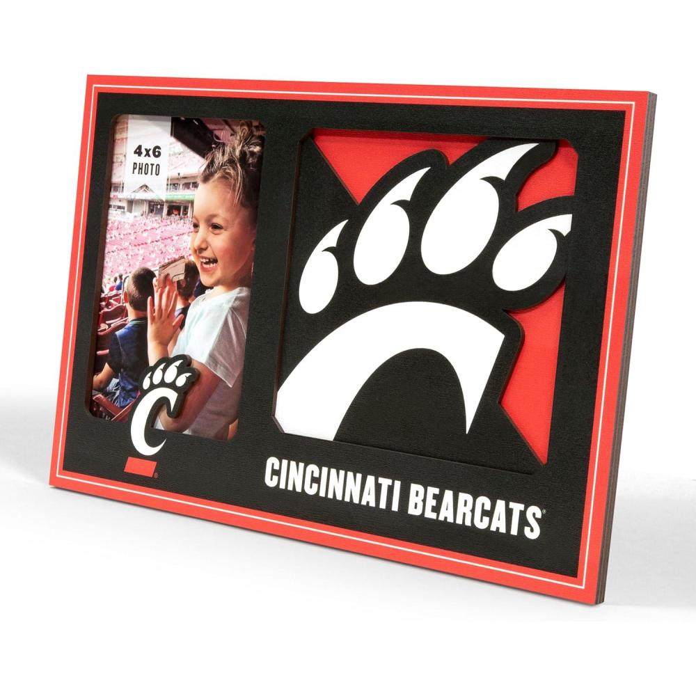 image:imageYouTheFan NCAA 3D Logo Picture FrameCincinnati Bearcats