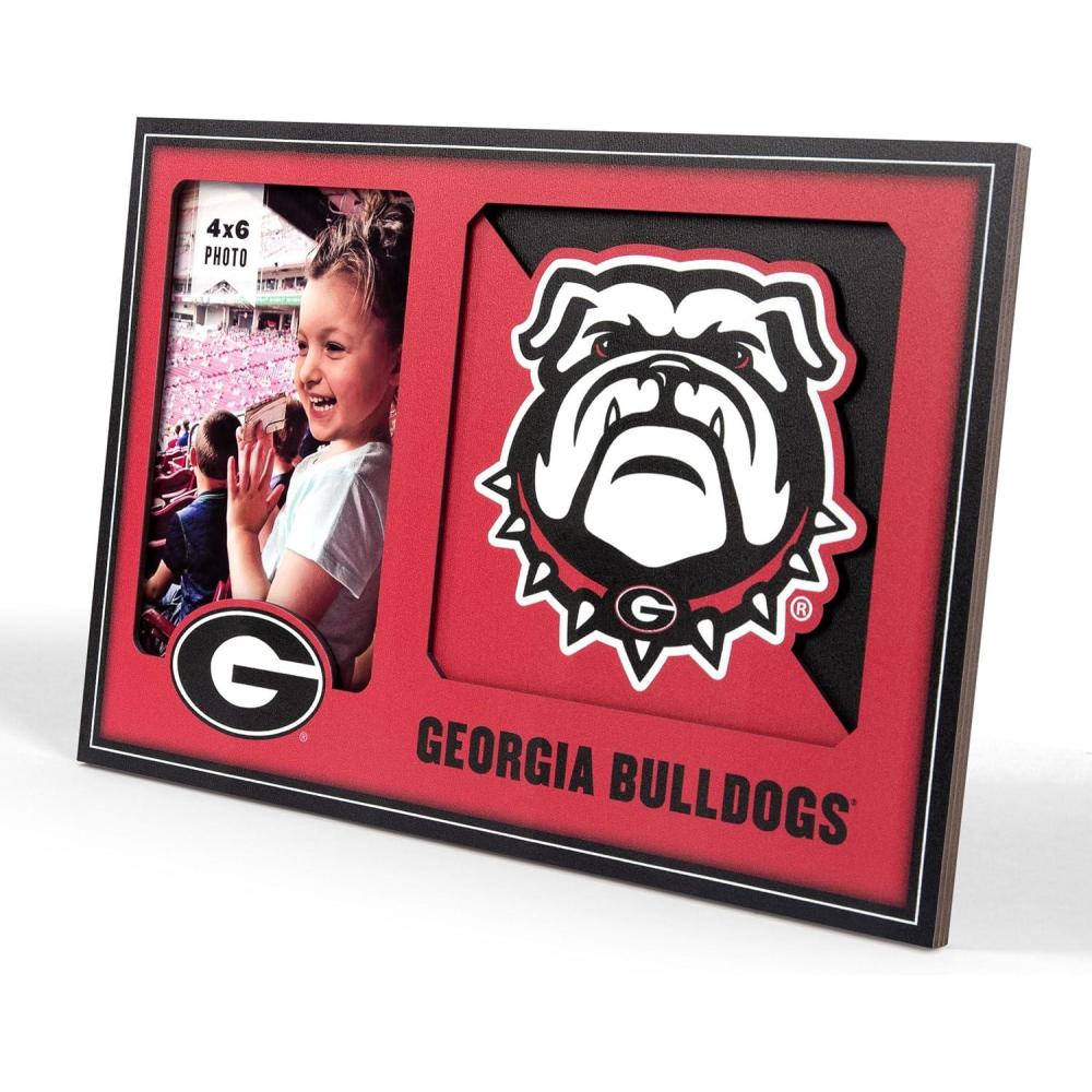 image:imageYouTheFan NCAA 3D Logo Picture FrameGeorgia Bulldogs