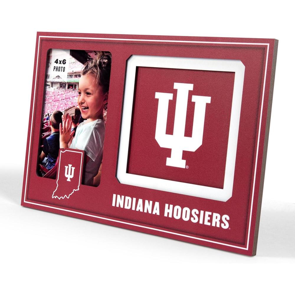 image:imageYouTheFan NCAA 3D Logo Picture FrameIndiana Hoosiers