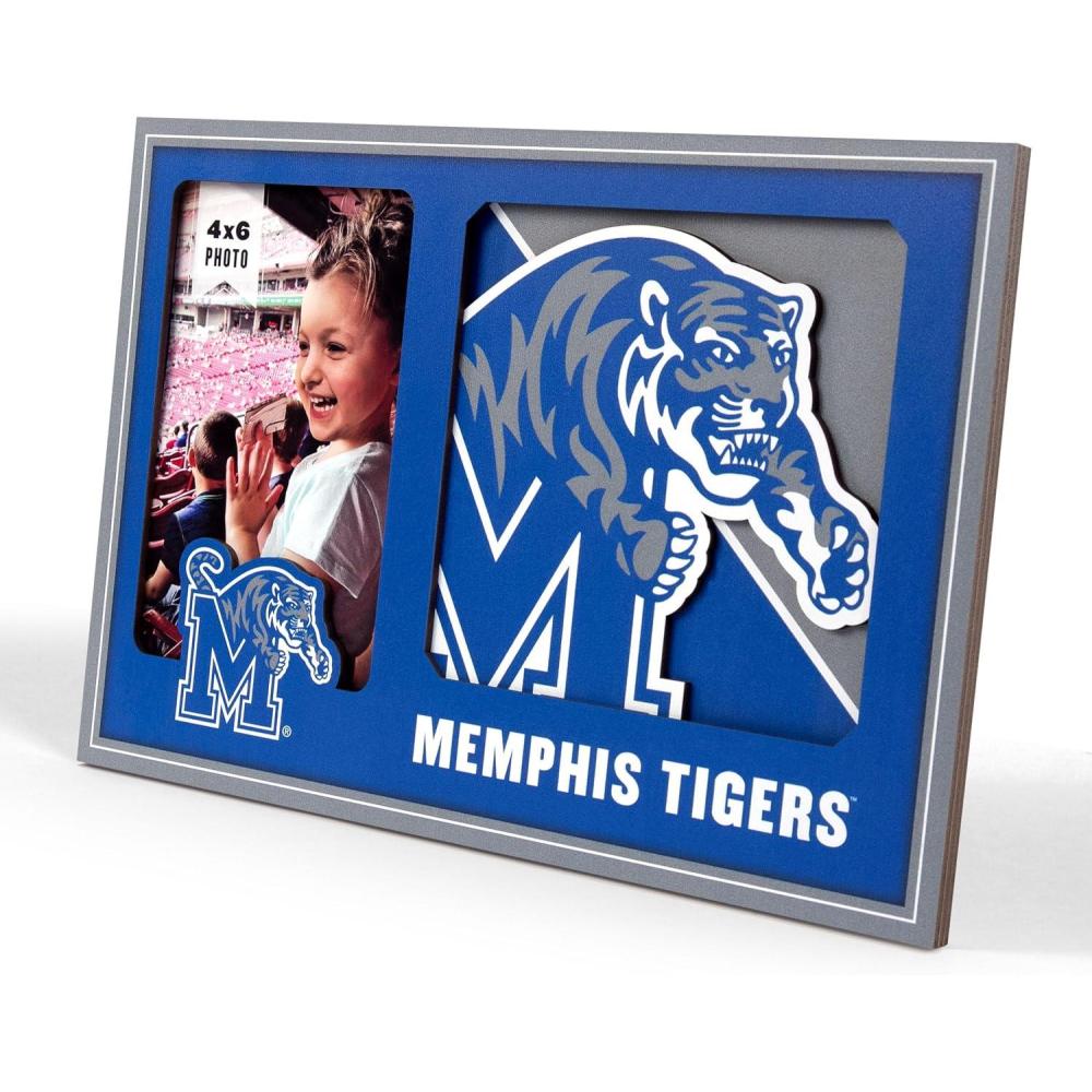 image:imageYouTheFan NCAA 3D Logo Picture FrameMemphis Tigers