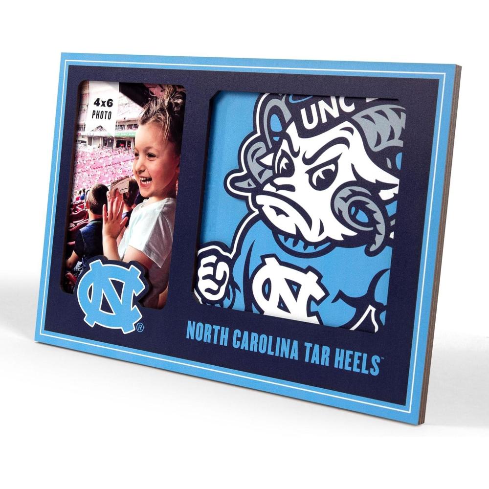 image:imageYouTheFan NCAA 3D Logo Picture FrameNorth Carolina Tar Heels