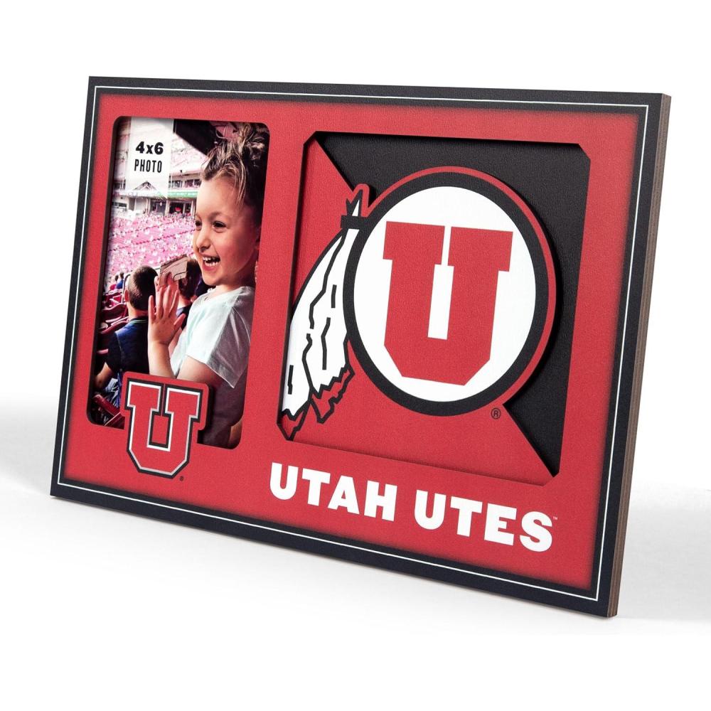 image:imageYouTheFan NCAA 3D Logo Picture FrameUtah Utes