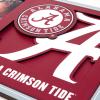 YouTheFan NCAA 3D Logo Picture Frame(Alabama Crimson Tide)