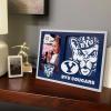 YouTheFan NCAA 3D Logo Picture Frame(BYU Cougars)